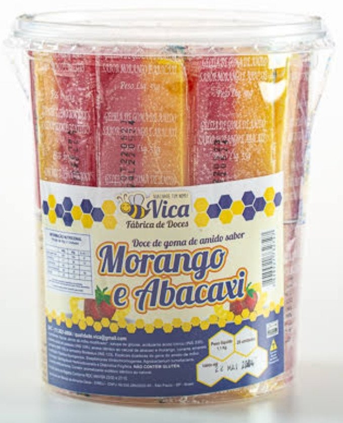 Geleia de Fruta morango e laranja 
