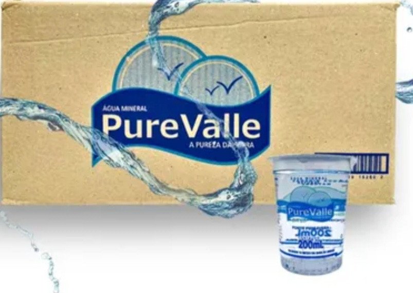 Agua copo  Pure Vale 200ml 