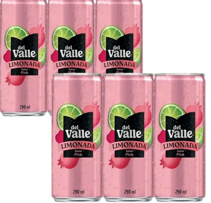 DEL VALLE LIMONADA PINK 290ML 