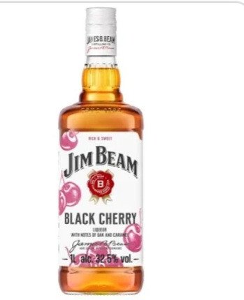 JIM BEAM BLACK CHERRY 1L