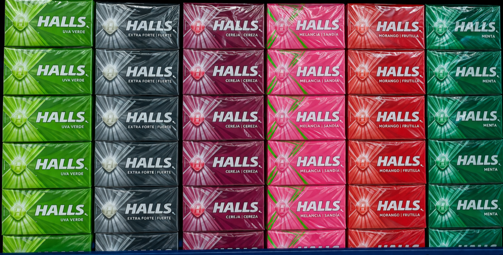 HALLS SABORES 