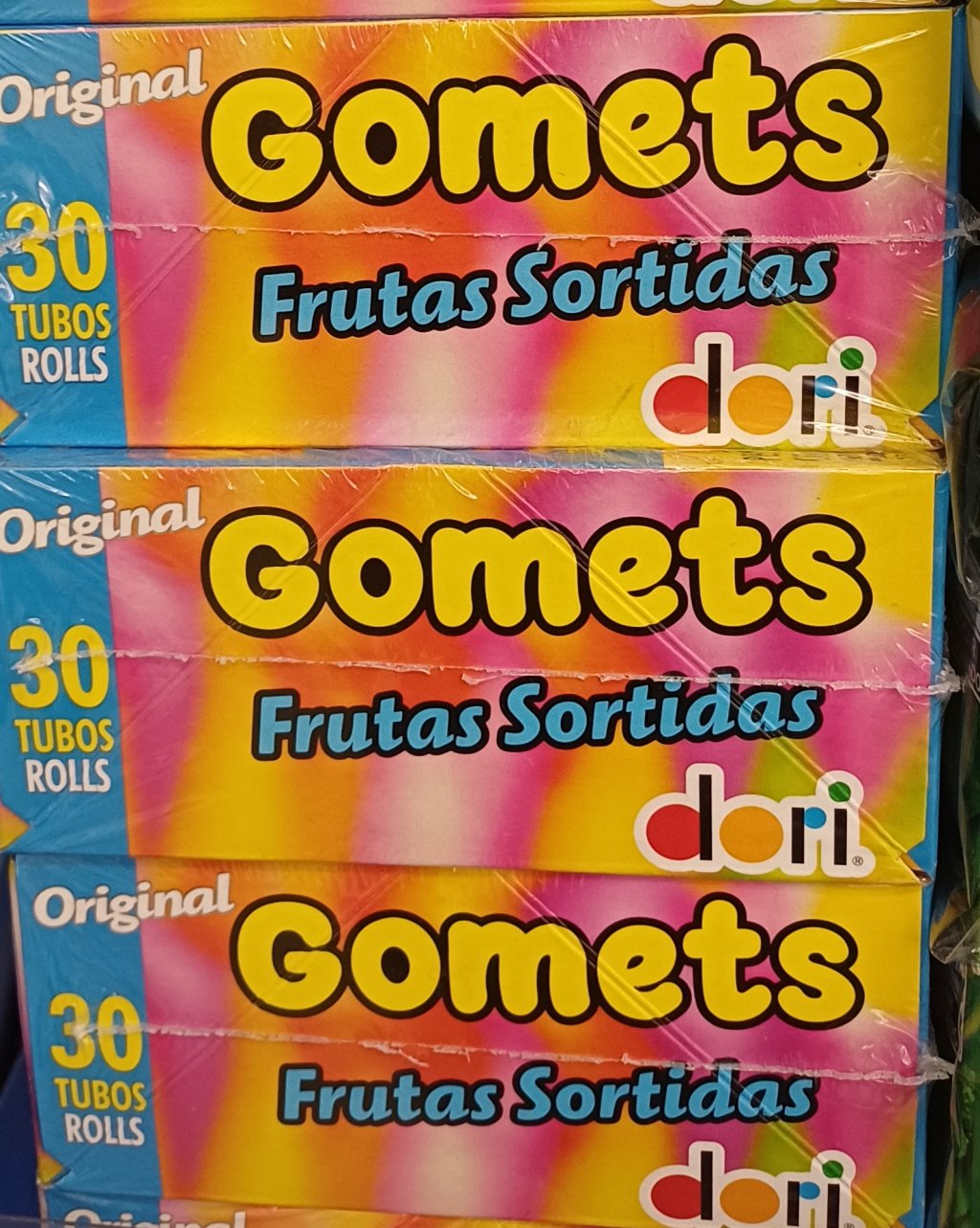 GOMA TUBO DORI FRUTAS 