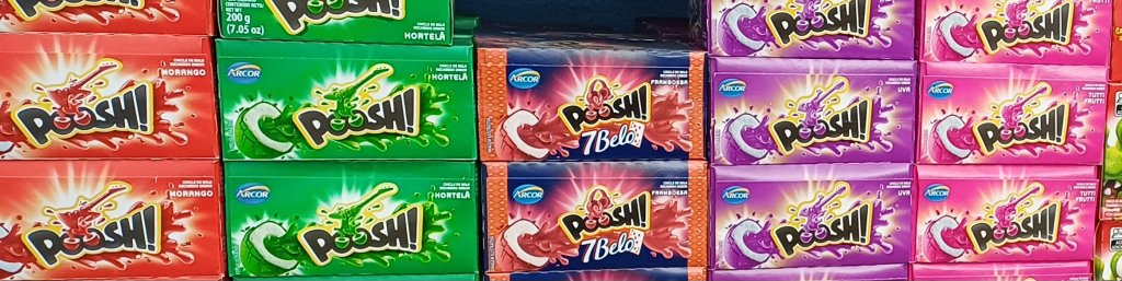 CHICLE POOSH SABORES 200G