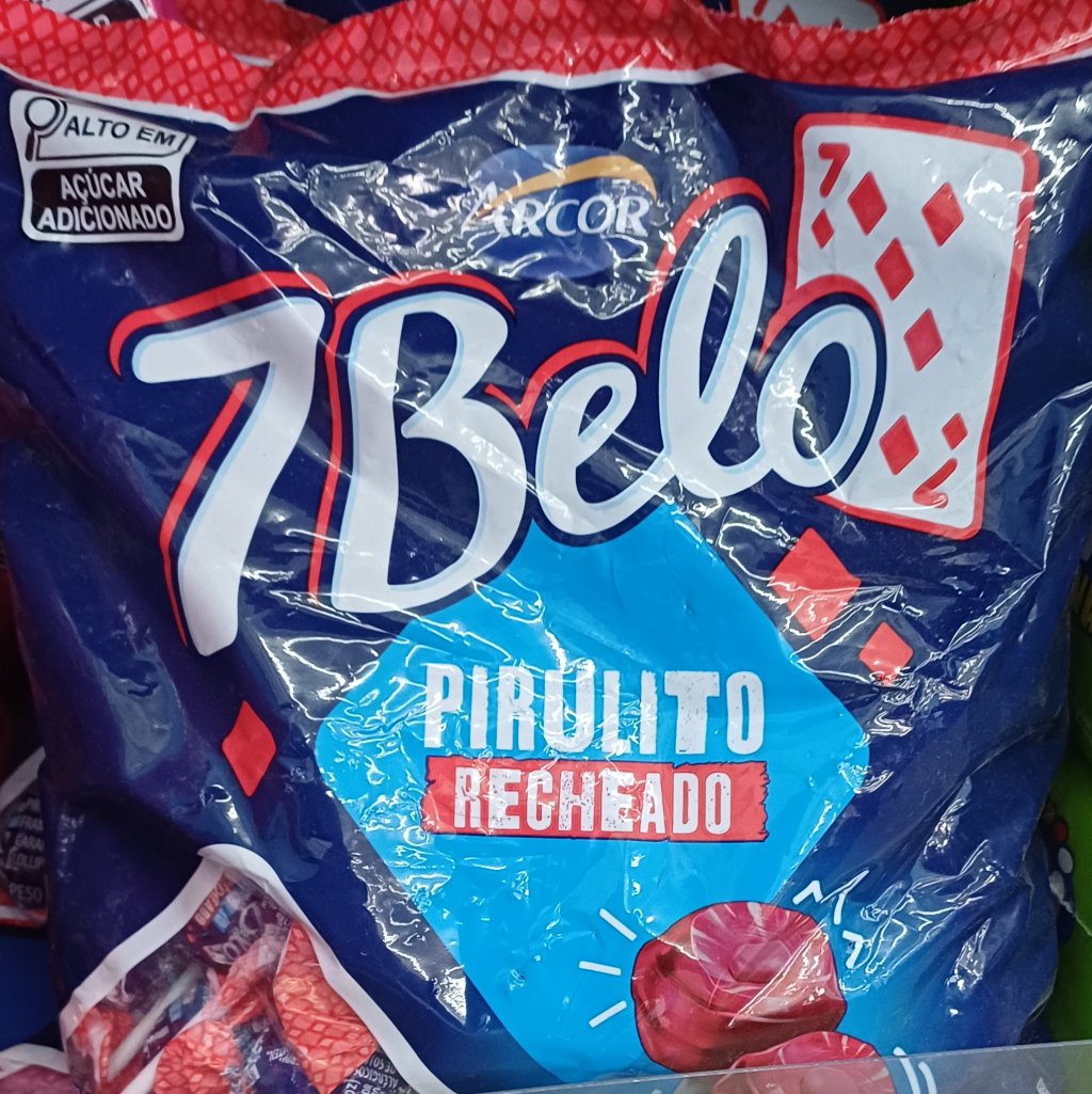 PIRULITO 7BELO RECHEADO 500G