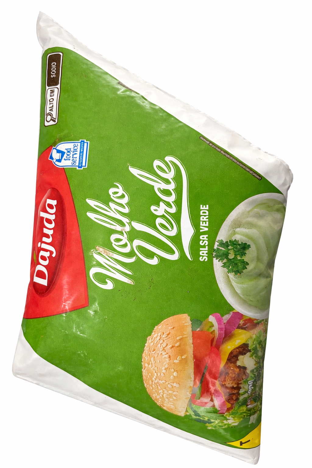 BISNAGA MOLHO VERDE 1,01KG