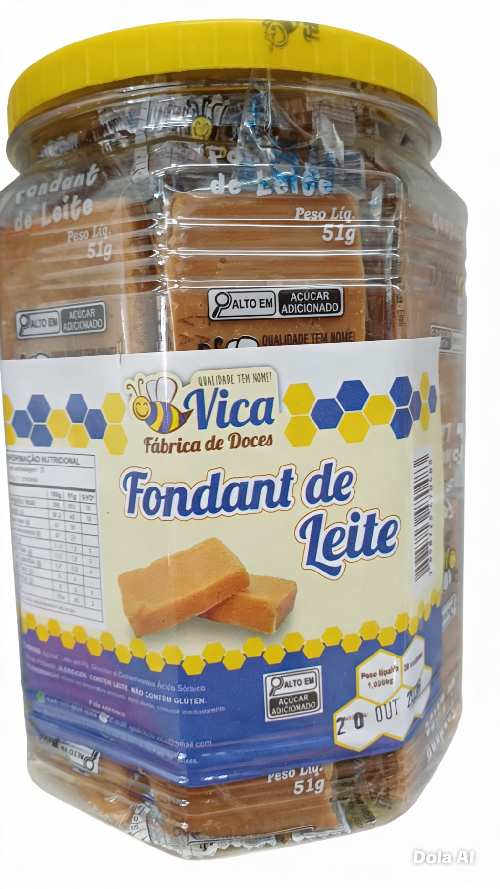 FONDANT DE LEITE VICA 