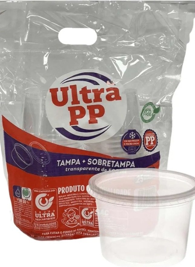 TAMPA E SOBRETAMPA 500ML ULTRA 