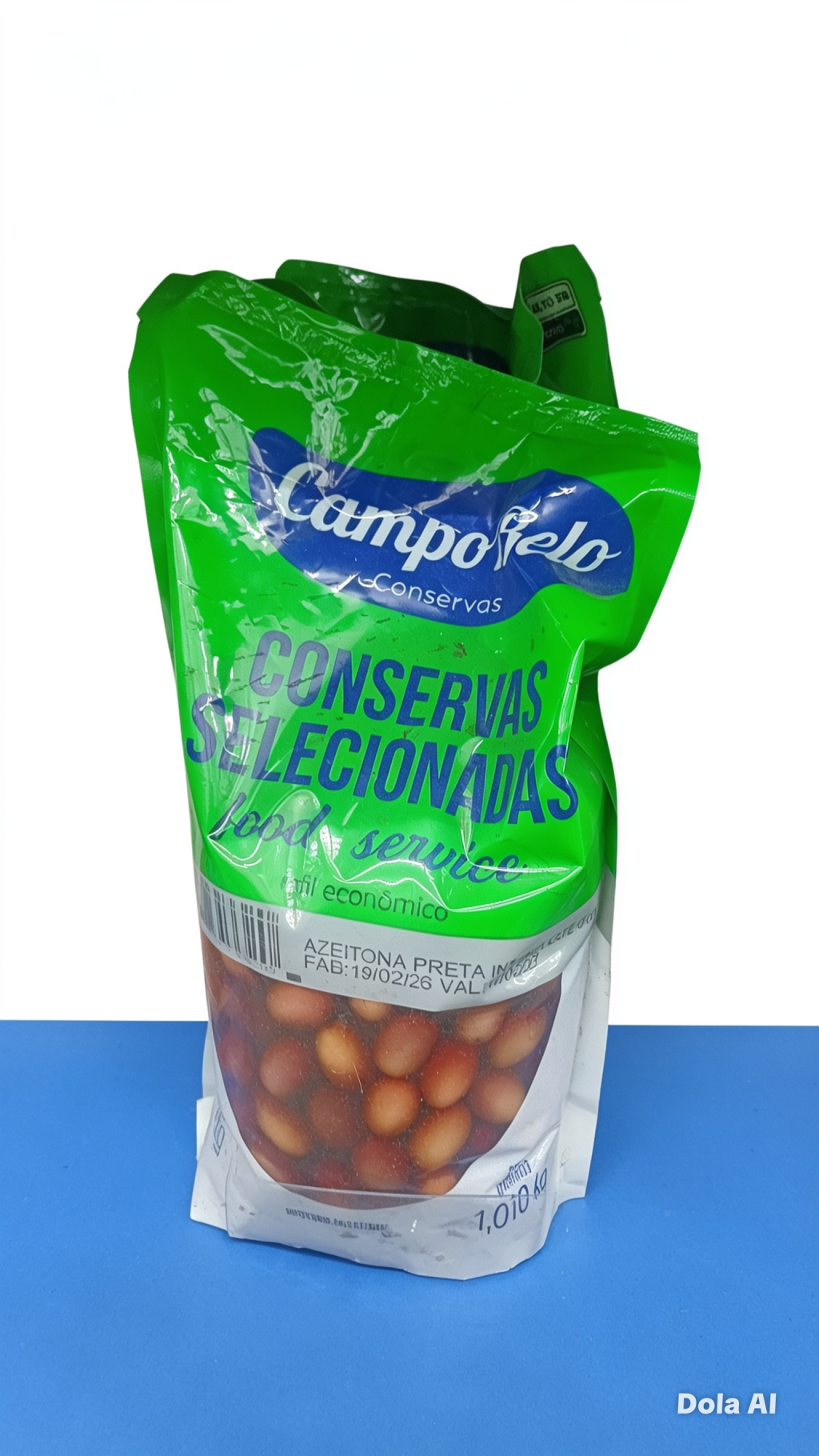 AZEITONA PRETA INT  POUCH 1,10KG