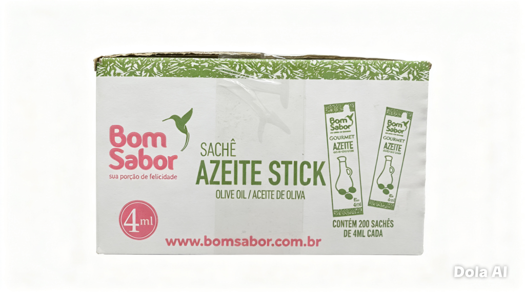 SACHE AZEITE 4ML BOM SABOR 