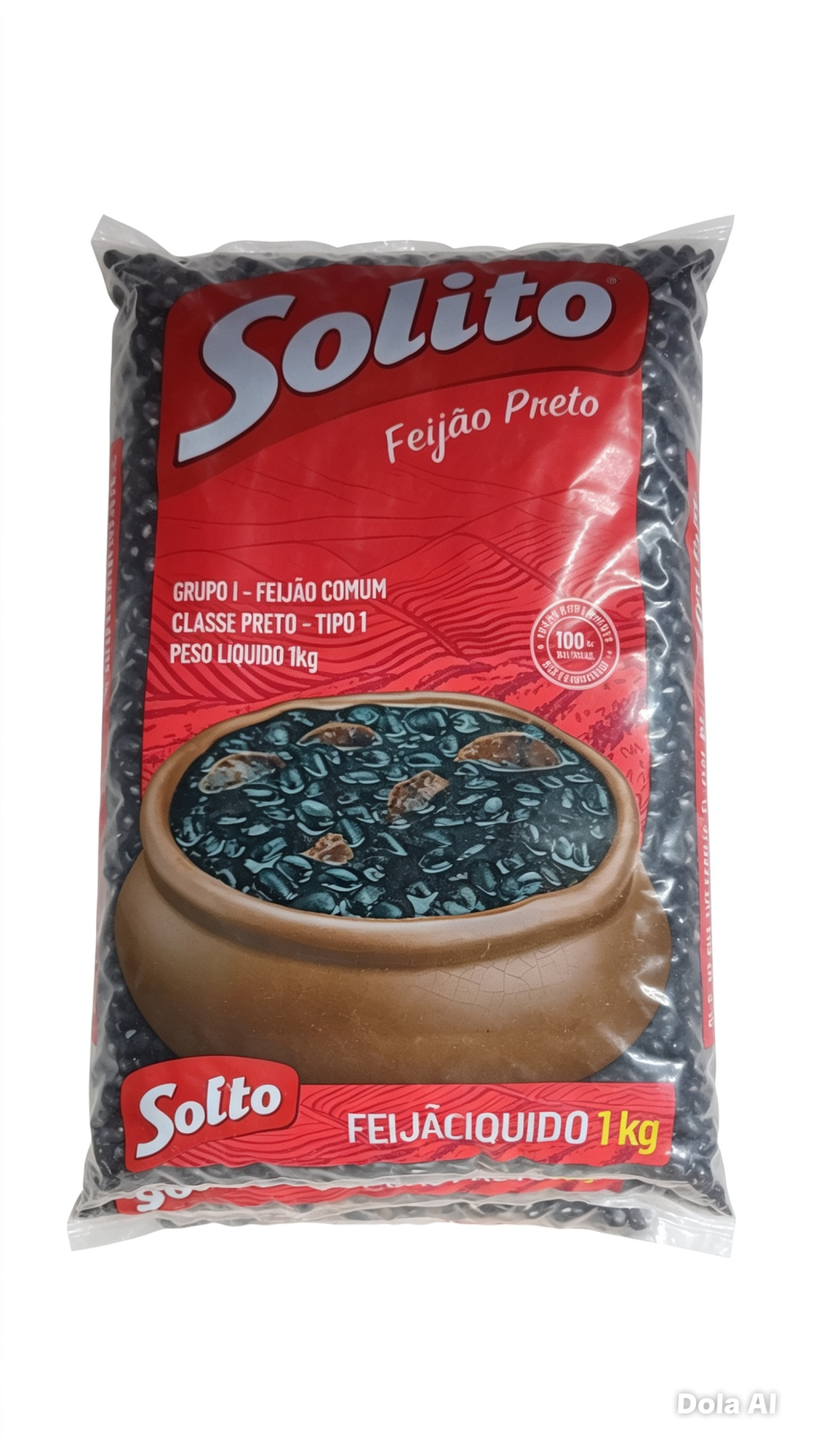 FEIJAO SOLIT PRETO 1K 