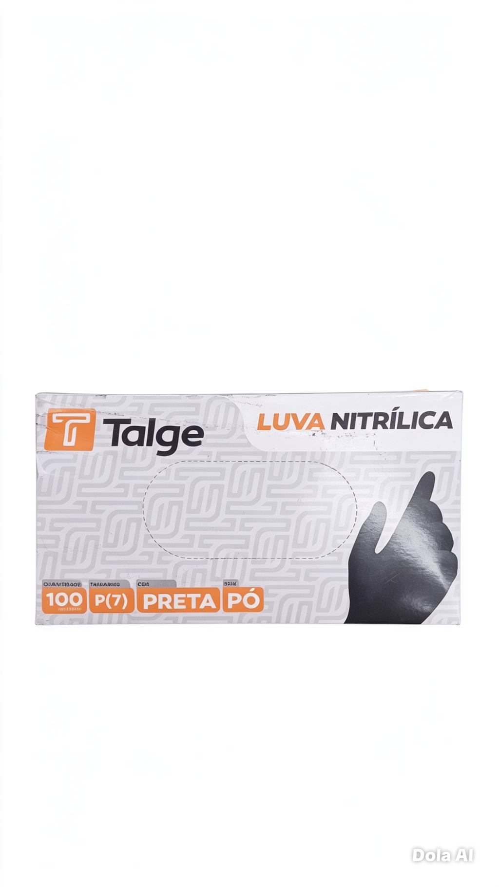 Luva Nitrilica Preta P