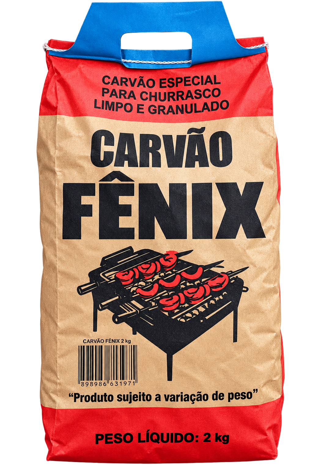 Carvão  Fênix 2kg 