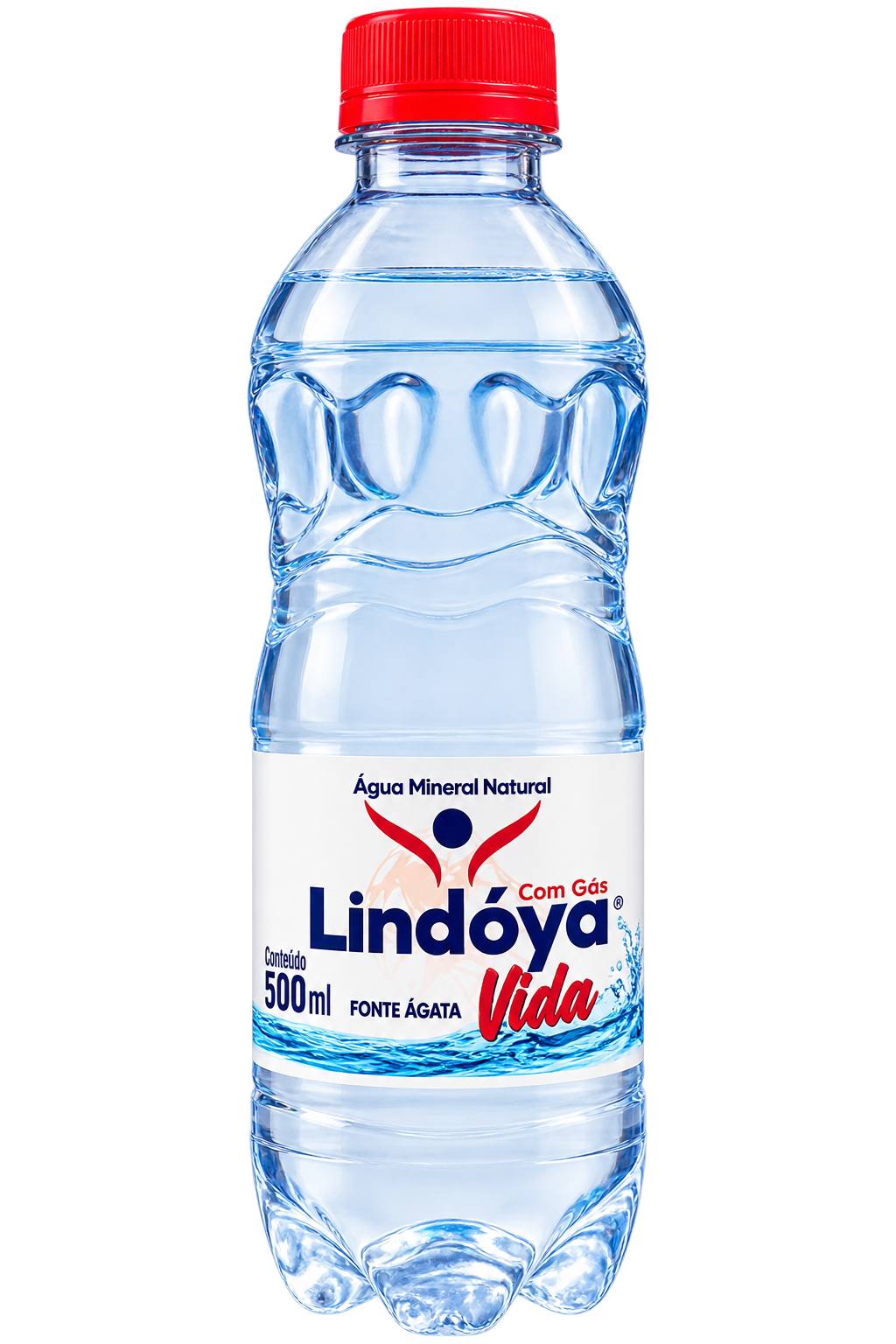 Agua C/gás Lindoya Vida 500ml