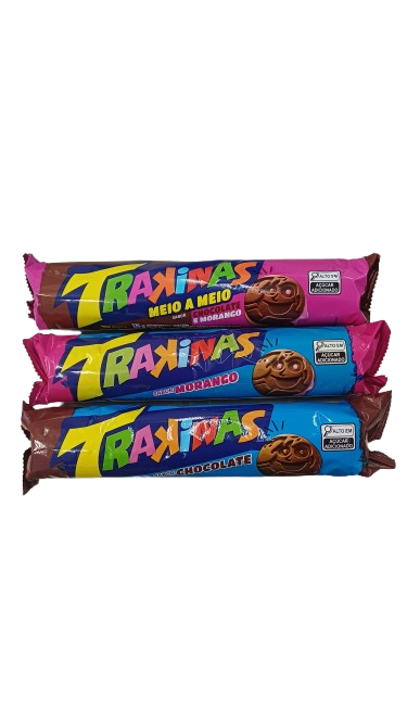Bolacha Trakinas Sabores 126g