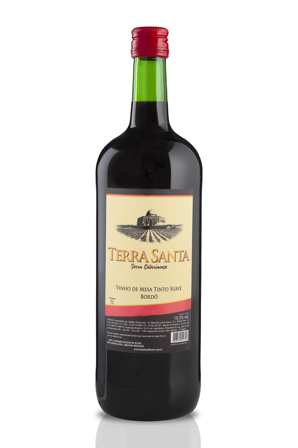 Vinho Terra Santa Tinto Suave 1L