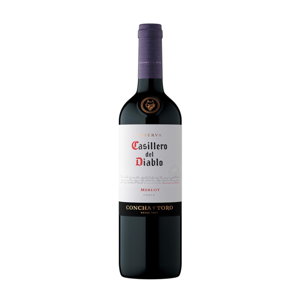 VINHO CASILLERO DEL DIABLO MERLOT 750ml