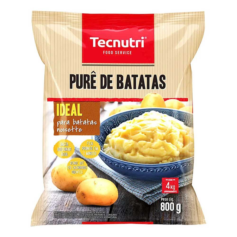 Pure de Batata Tecnutri 800g