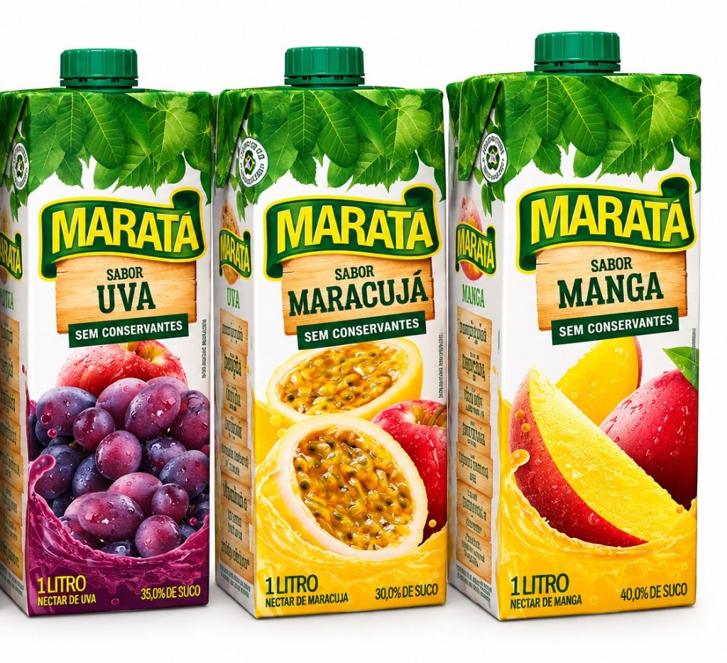 Sucos Maratá 1L SABORES 