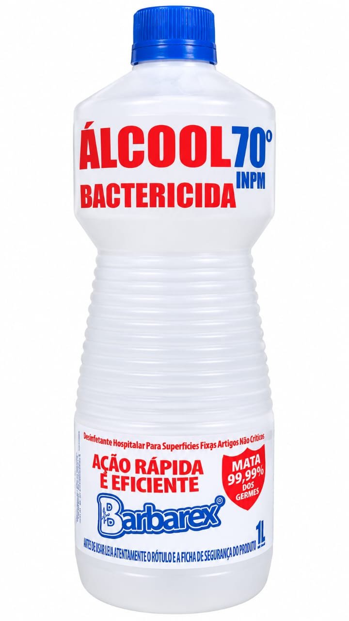 ÁLCOOL BARBAREX 70 1L 