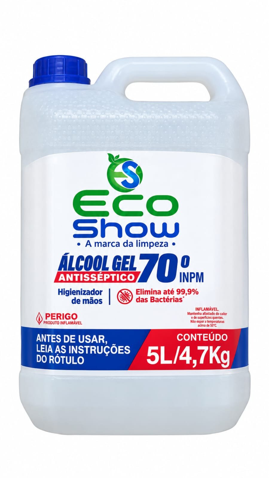 ÁLCOOL GEL70 ECO SHOW 4,7KG