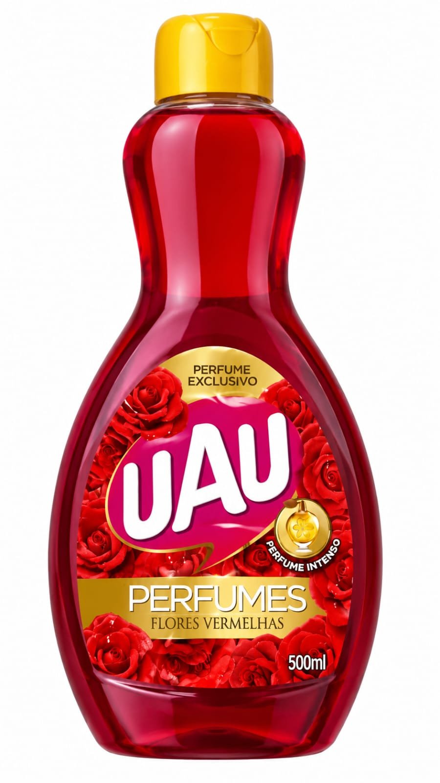 Uau DESIN FLORES VERM E SEDUÇÃO 500ml 