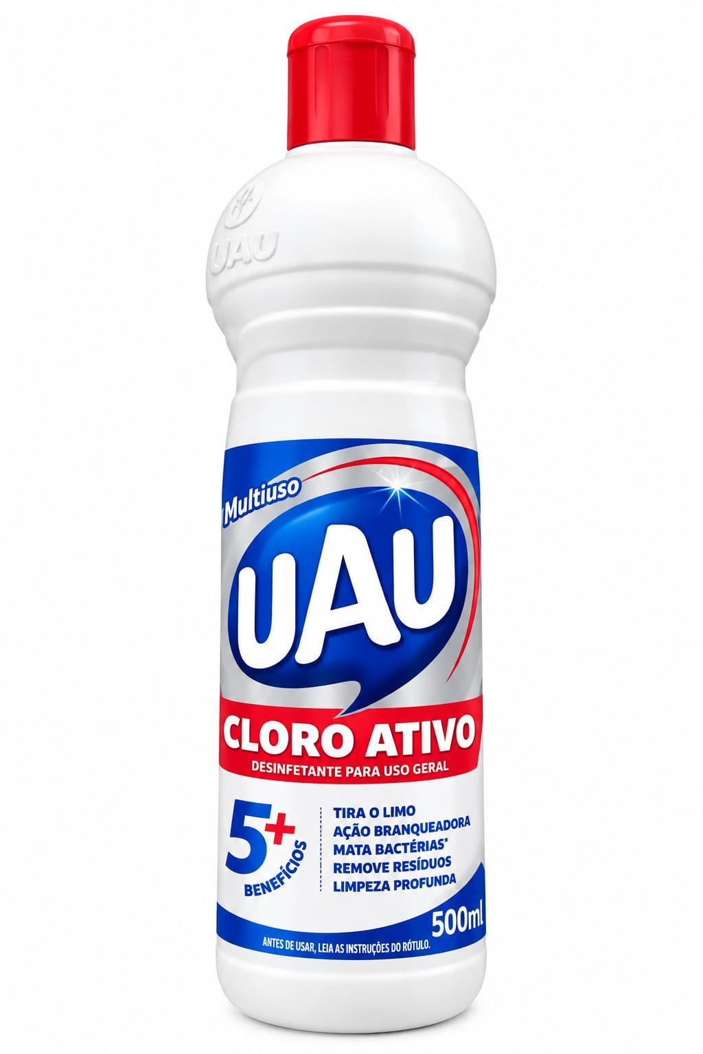 UAU MULT USO CLORO ATIVO 500ML 