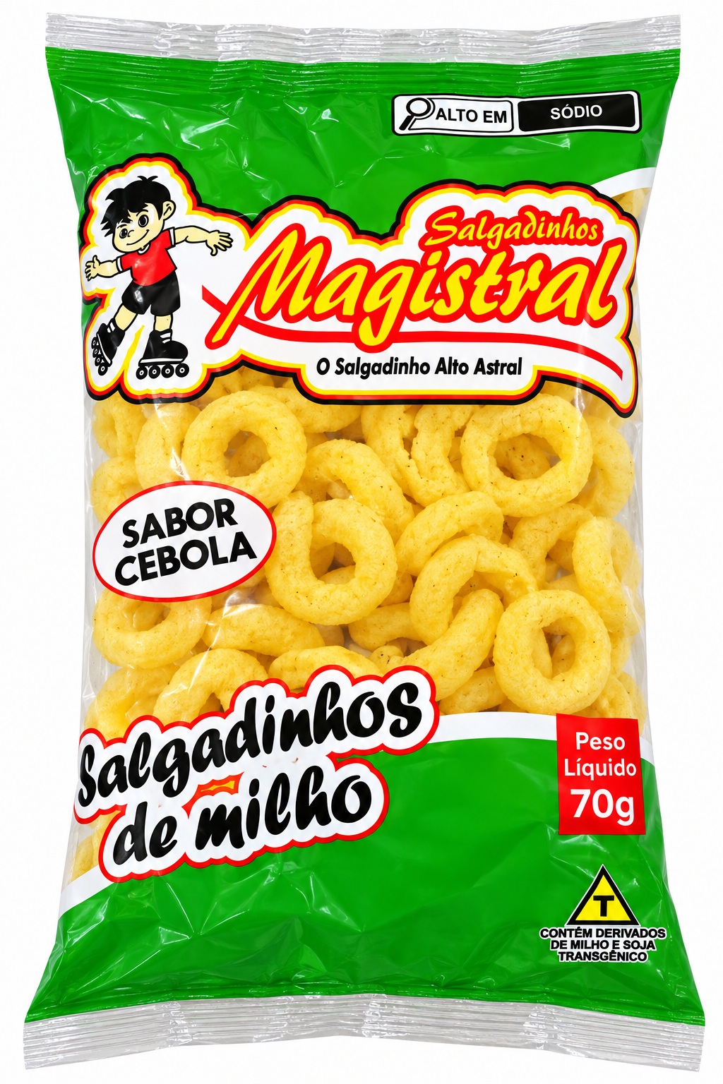 SALG. MILHO CEBOLA 70GR