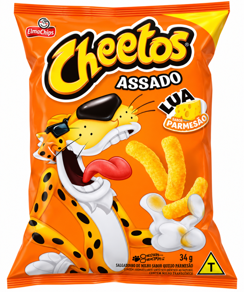 CHEETOS LUA PARMESÃO 34GRAMAS