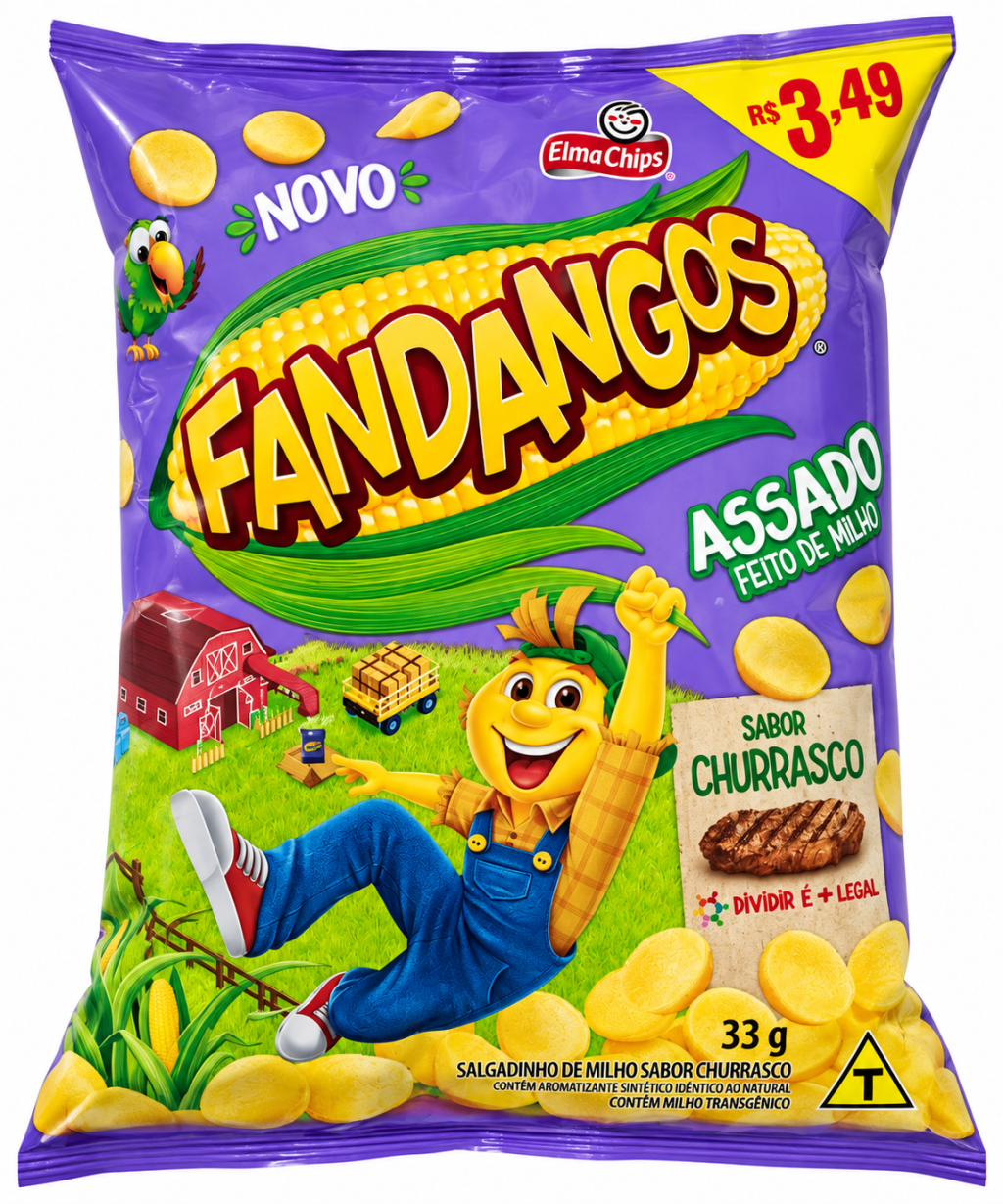 FANDANGOS CHURRASCO 33GRAMAS