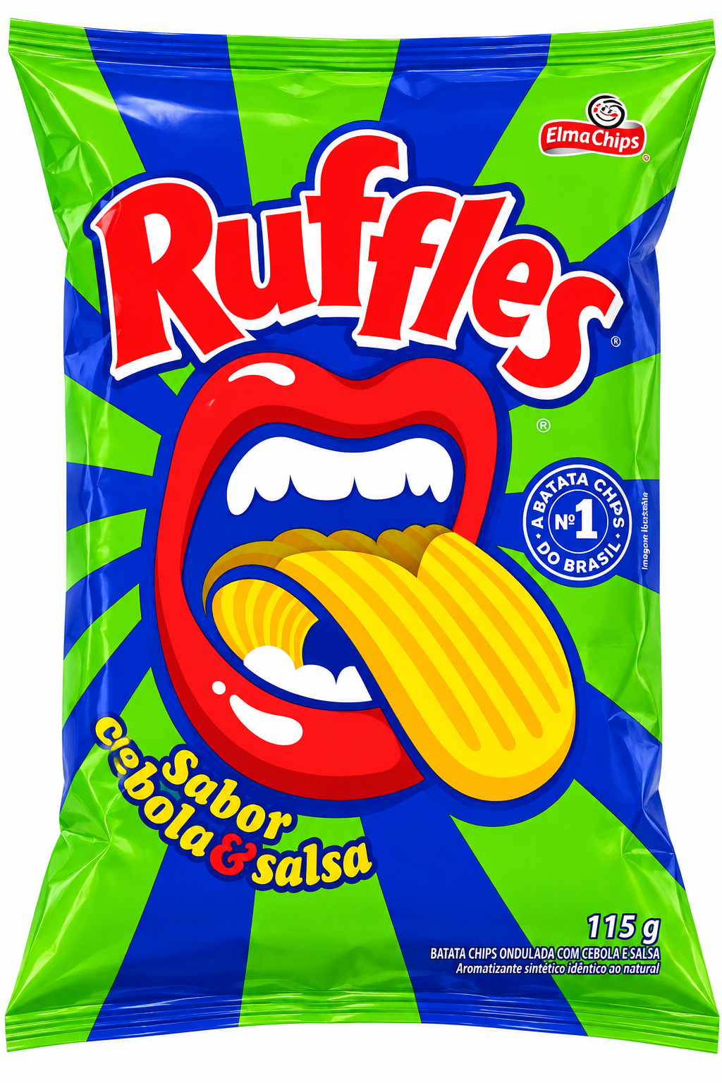 RUFFLES CEBOLA E SALSA 115GRAMAS