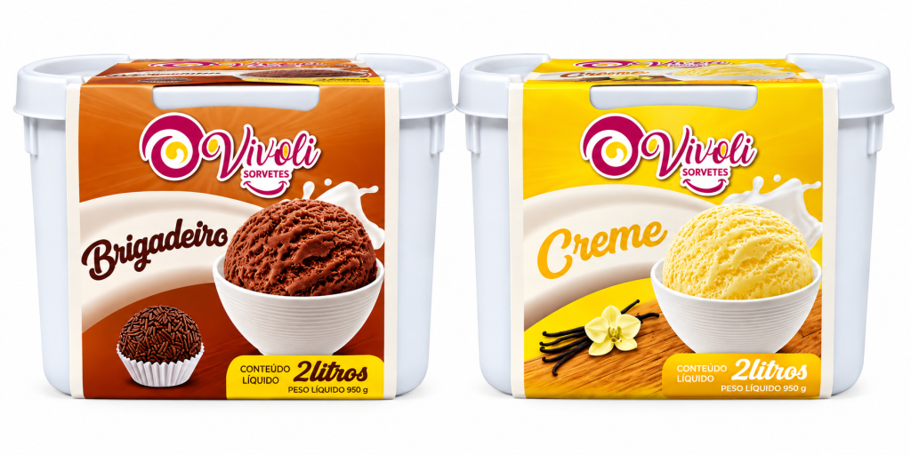 SORVETE POTE SABORES 2L