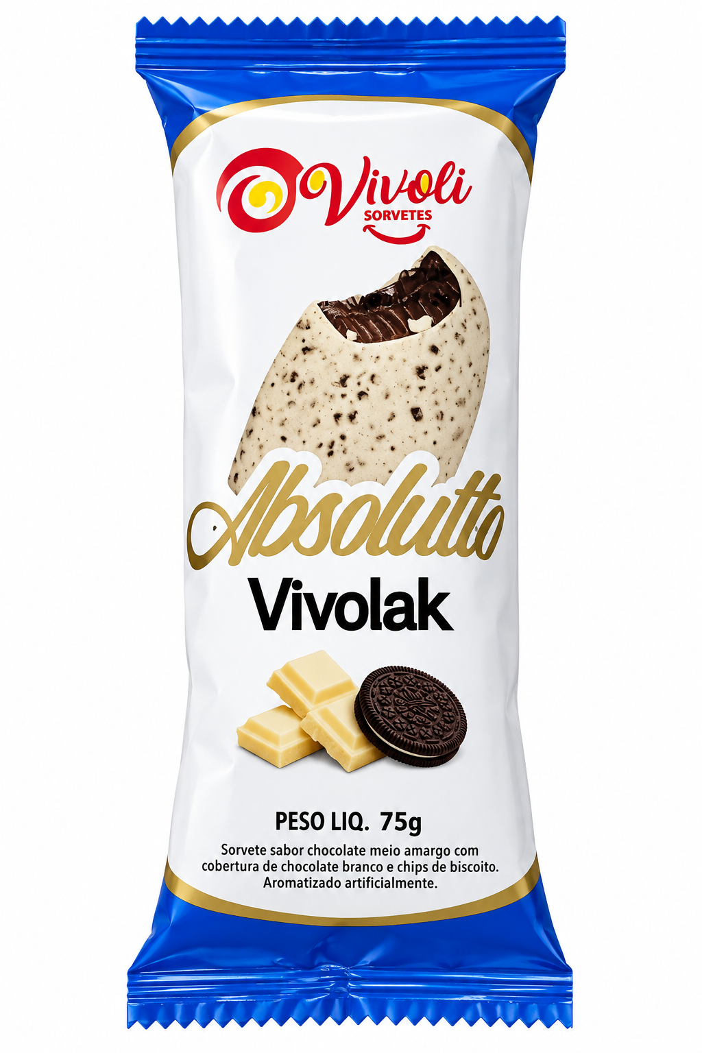 SORVETE ABSOLUTTO VIVOLAK 75G