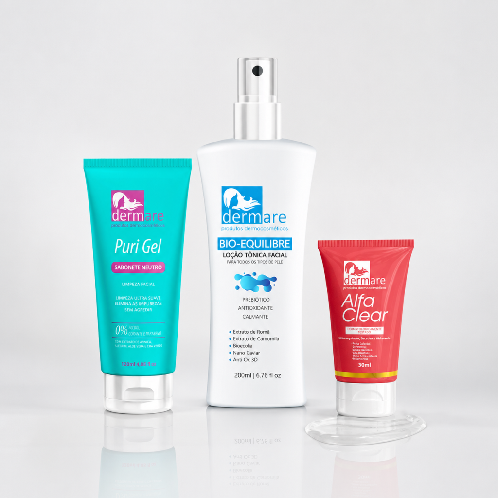 KIT SKINCARE PELE ACNEICA -