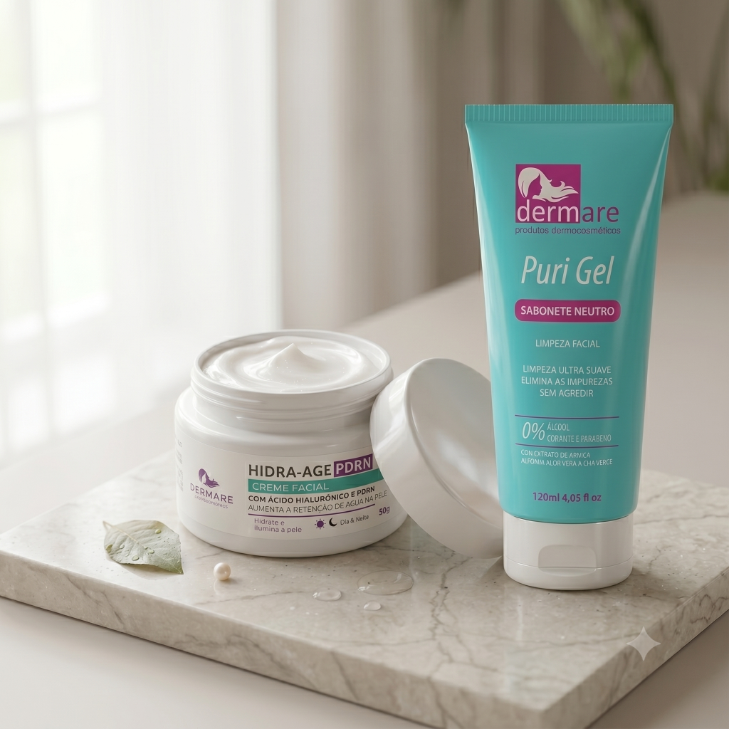 KIT SKINCARE HIDRATANTE PELES MADURAS
