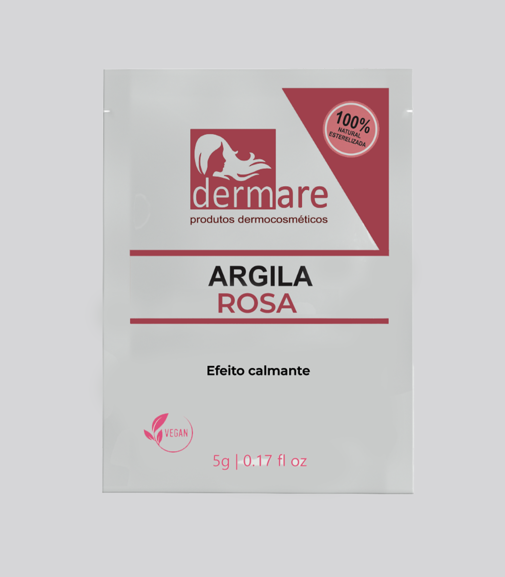 Amostra de Argila rosa