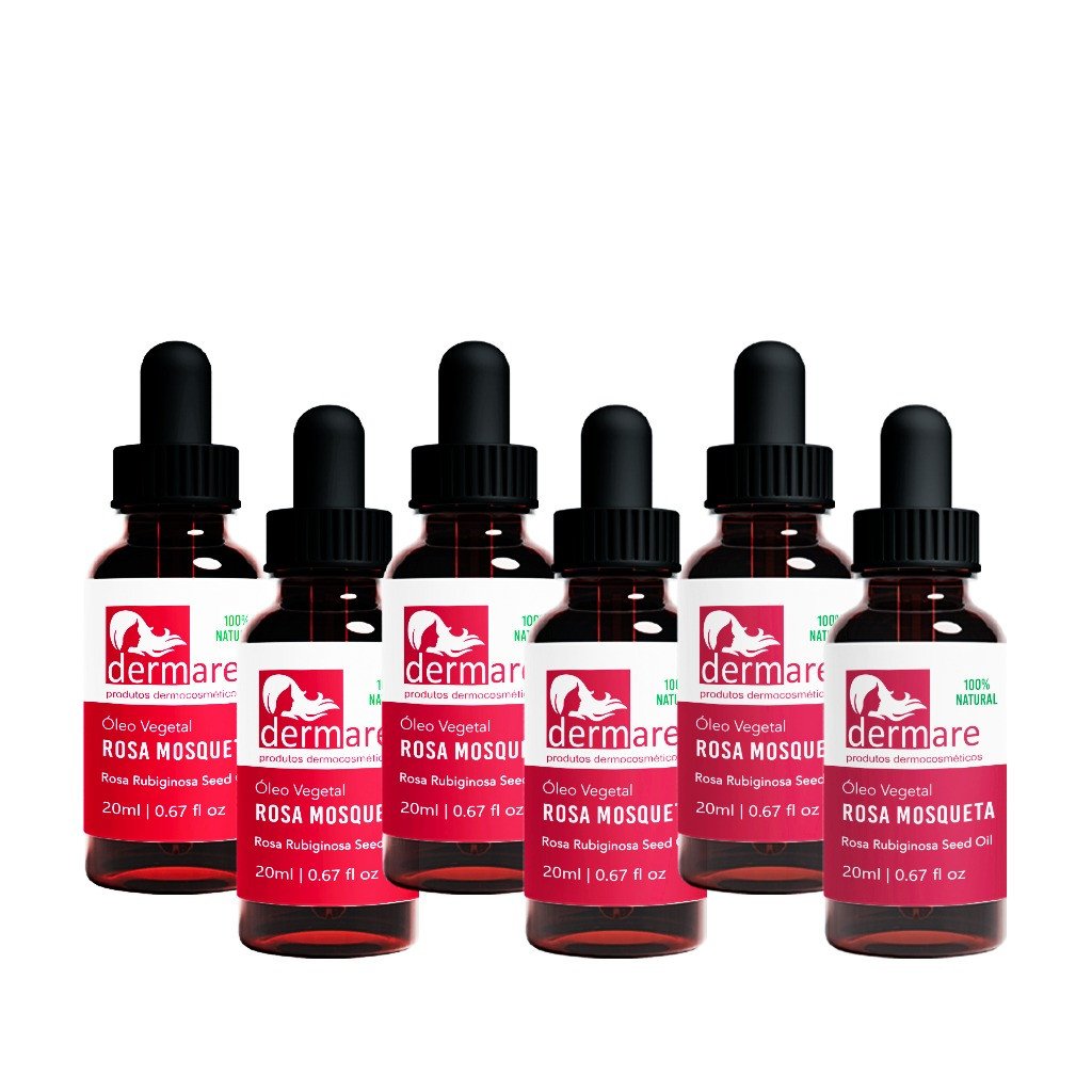 KIT 6UNID ÓLEO VEGETAL ROSA MOSQUETA