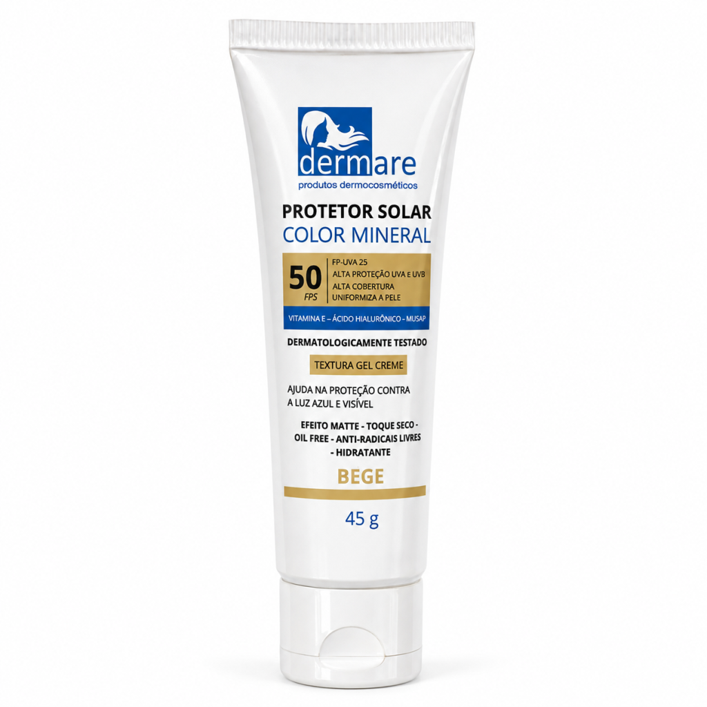 PROTETOR SOLAR 45g - MINERAL BEGE MÉDIO