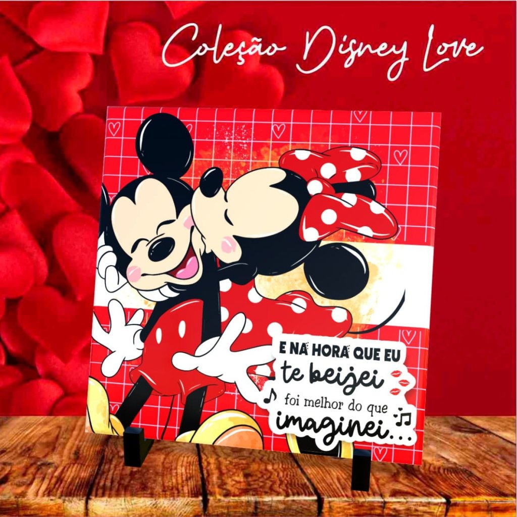 AZULEJO MICKEY E MINE CASAL MODELO 04