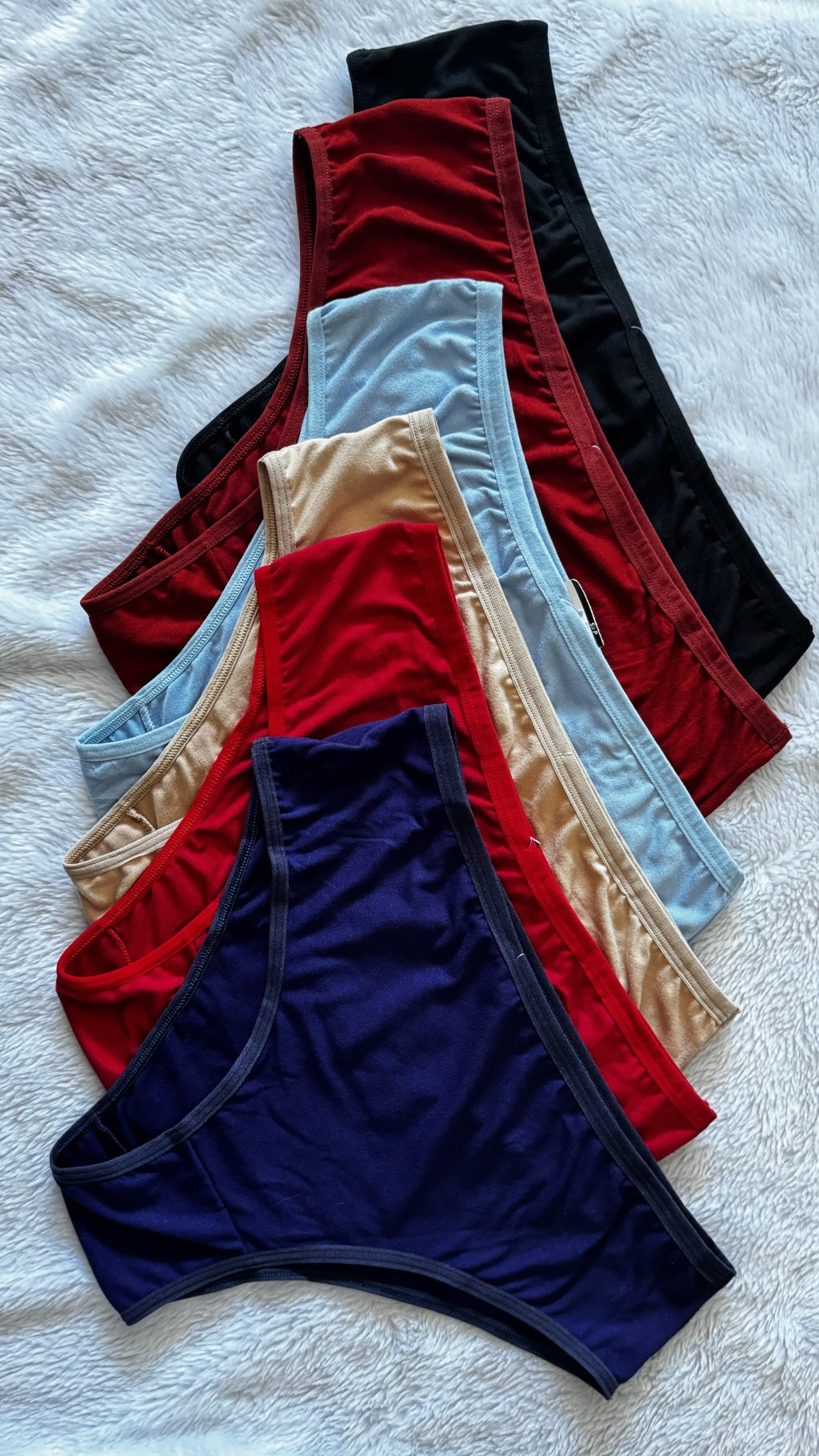 KIT 5 CALCINHAS TANGA LARGA PLUS