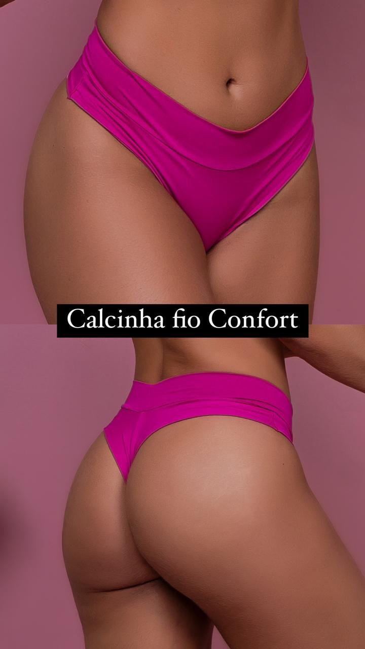 CALCINHA CONFORT FIO DUPLO SLIN
