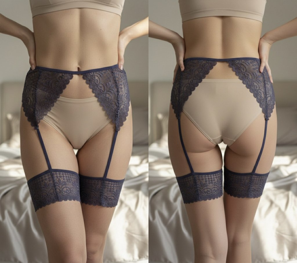 CINTA LIGA AVULSO DE RENDA