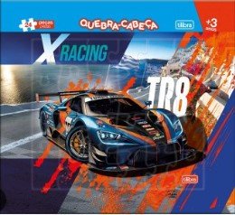 Quebra-Cabeça 24 Peças X-Racing - Tilibra