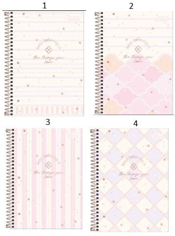Caderno colegial 10  matéria 160F SOHO- Tilibra