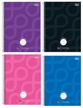 Caderno Neurodivergente espiral 80folhas Tilibra