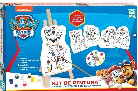 KIT DE PINTURA | PATRULHA CANINA NIG