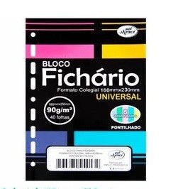 Bloco de Fichário Universitário, Merci 
