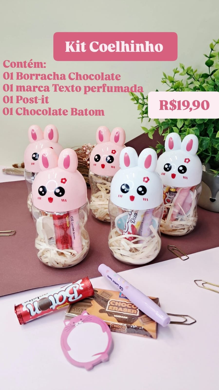 Kit Coelho fofo