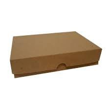 CAIXA P/ DOCE G PARDO 37CMx27CMx6CM PARDO