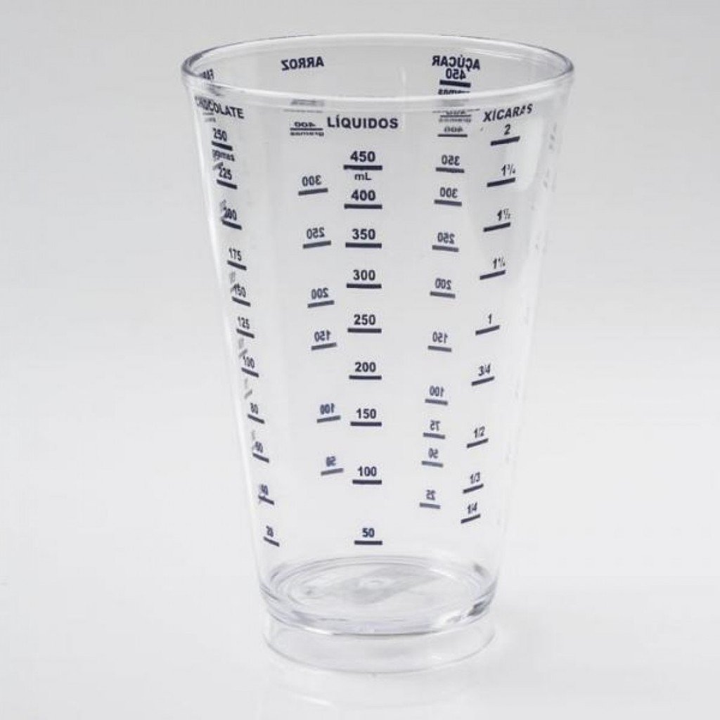 COPO MEDIDA GRADUADO TRANSP 550ML