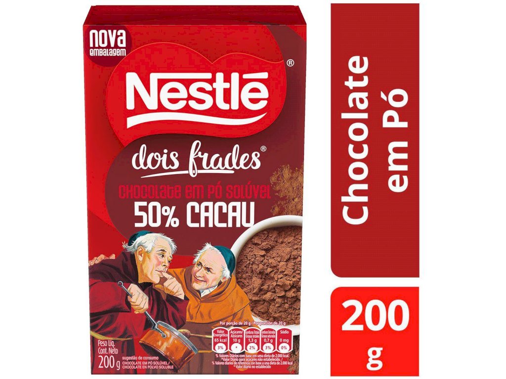 CHOCOLATE EM PÓ 50% CACAU NESTLE 200g